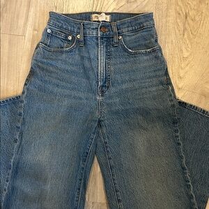Madewell Perfect Vintage Wide Leg Crop Jeans